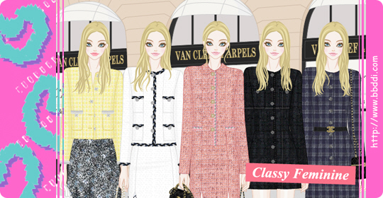 Classy Feminine 옷입히기 게임