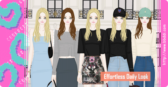 Effortless Daily Look 옷입히기 게임