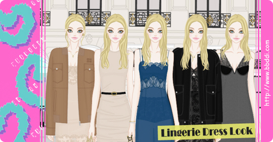 Lingerie Dress Look 옷입히기 게임