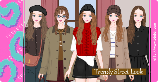 Trendy Street Look 옷입히기 게임