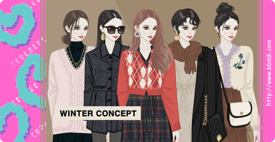 WINTER CONCEPT 옷입히기 게임