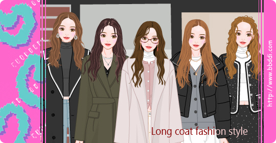 Long Coat Fashion Style 옷입히기 게임