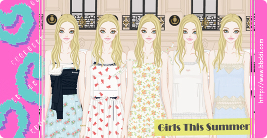 Girls This Summer 옷입히기 게임