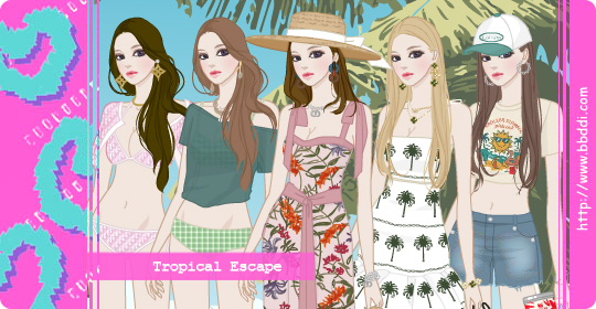 Tropical Escape 옷입히기 게임