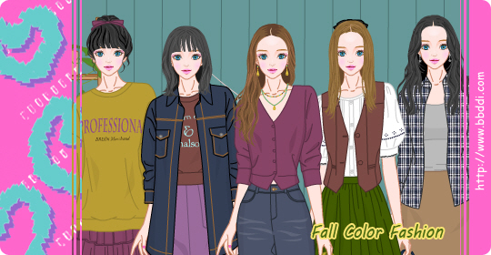 Fall Color Fashion 옷입히기 게임