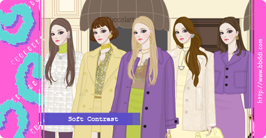 Soft Contrast 옷입히기 게임