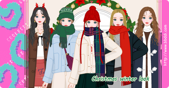 Christmas Winter Look 옷입히기 게임