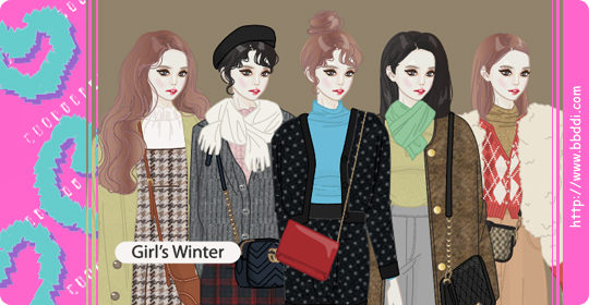 Girl's Winter 옷입히기 게임