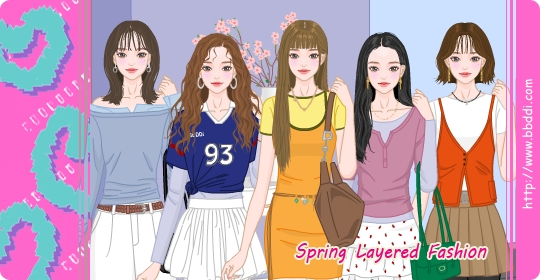 Spring Layered Fashion 옷입히기 게임
