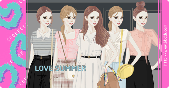 LOVE SUMMER 옷입히기 게임
