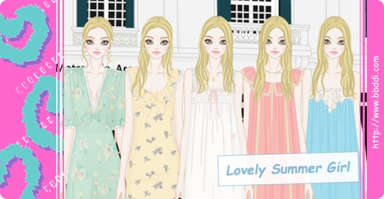 ?Lovely Summer Girl 옷입히기 게임