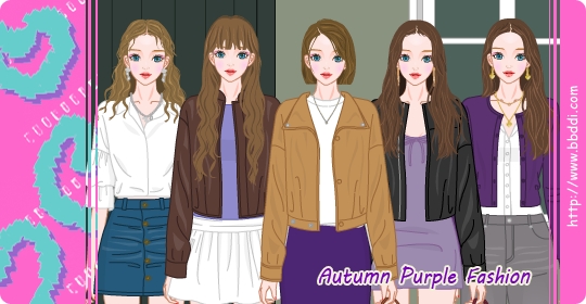 Autumn Purple Fashion 옷입히기 게임