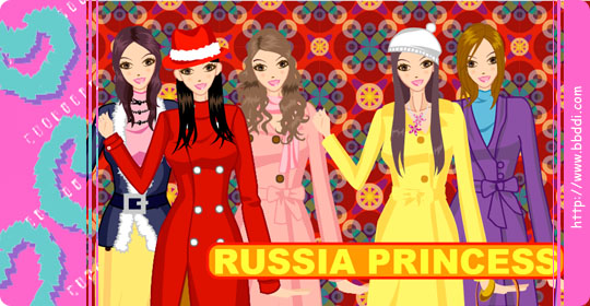 Looks like a Russia Princess 옷입히기 게임