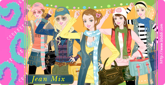 Jean Mix 옷입히기 게임