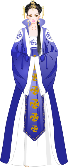 고구려시대 복식(주몽) model2