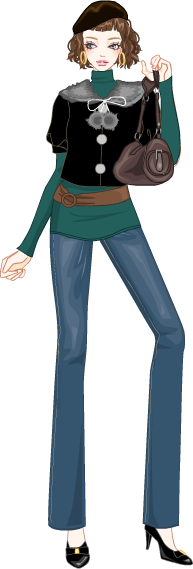 Long Vest model4