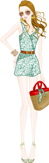 Resort Look model4
