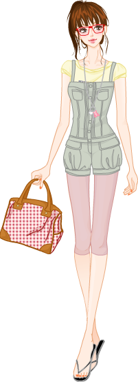 Summer Girlish model2