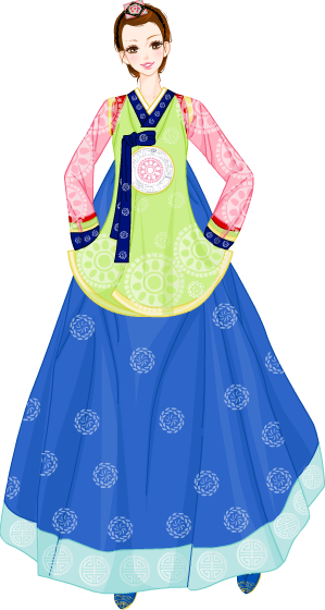 韓服[한복] model4