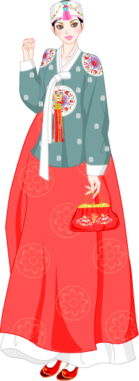 동양의 미(한복, 치파오, 기모노) model2