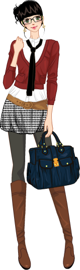 Cardigan Match model1