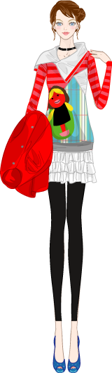 Layered Look model5