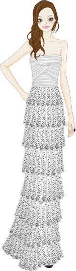 Romantic Dress model3