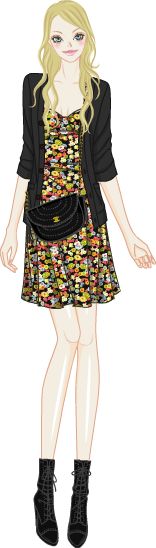 Lovely Vintage Girl model1