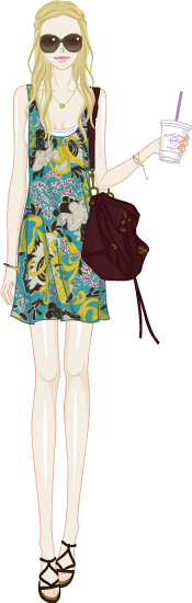 Hippie Girl! model3