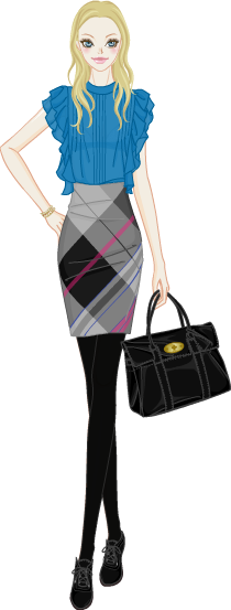 Feminine Lady model1