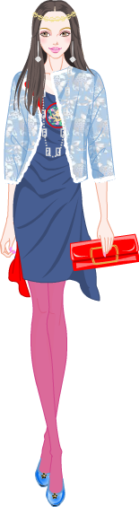 Fusion Hanbok model3