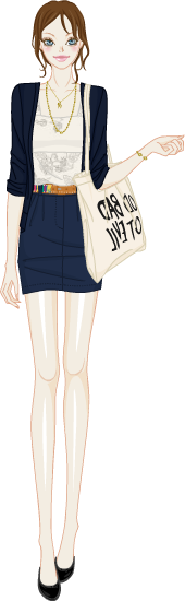 Young Girl of Street model1