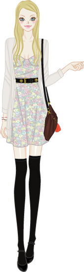 Young Girl of Street model2