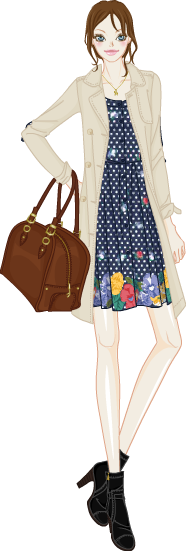Vintage British Girl model1