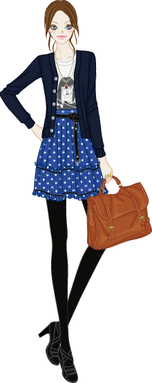 Vintage British Girl model5