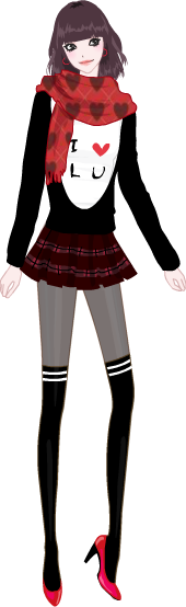 로리타룩 model5