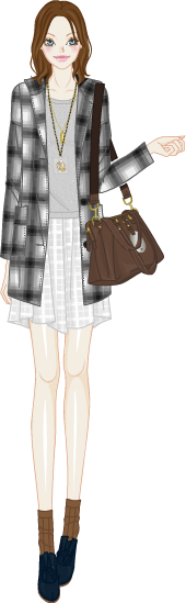 Winter Vintage Styling model2