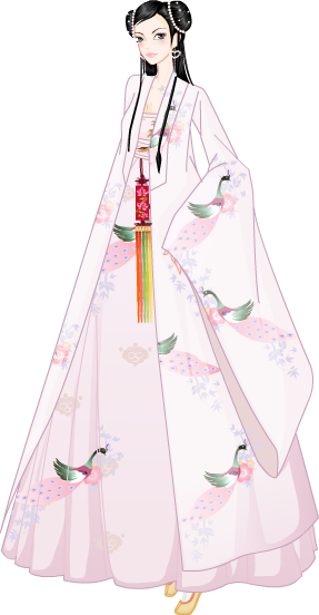 Classic Hanbok model4