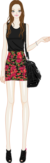 Girlish Chic Styling model5