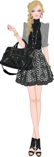 Career Girl's Style model5