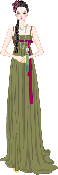 Hanbok Dress model3
