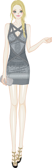 Gorgeous Mini Dress model2