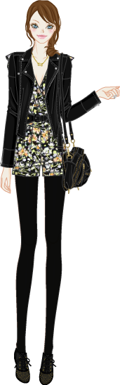 Girlish Casual model3