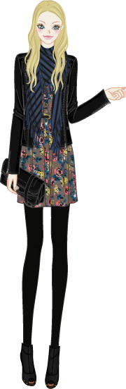 Girlish Casual model4