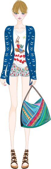Shorts Styling model4