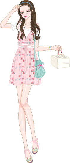 Vanilla Girl model1