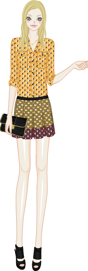 Lovely French Lady model1