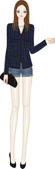 Cool Girl Style model2