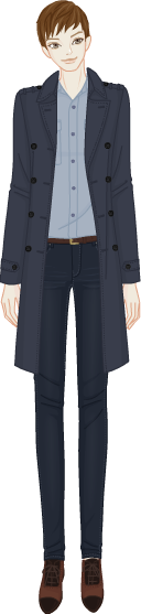 Man’s Classic Winter Style model2