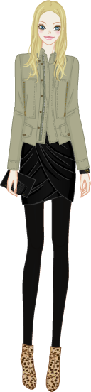 Effortlessly Chic Look model4
